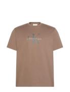 Ss Hero Monologo Tee 20S Calvin Klein Jeans Brown