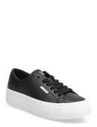 Vulc Flatform Lth Calvin Klein Black