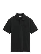 Reg Tonal Shield Ss Polo GANT Black