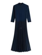 Slim 5X2 Rib Mix Midi Drs Tommy Hilfiger Navy