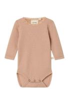 Nbfnoel Nab Ls Slim Wool Body Lil Lil'Atelier Pink