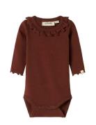 Nbfgayo Koj Ls Slim Body Lil Lil'Atelier Brown