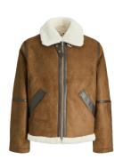 Jjcole Aviator Jacket Jack & J S Brown