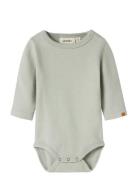Nbmthoro Leo Ls Slim Body Lil Lil'Atelier Green