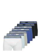 Jachudson Solid Trunks 7 Pack Jack & J S Blue