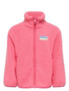 Kmgeva Life Teddy Jacket Cp Otw Kids Only Pink