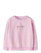 Nmfnadena Nreg Sweat Bru Name It Pink
