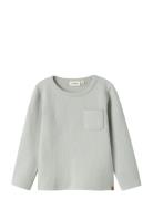Nmmthoro Hen Ls Slim Top Lil Lil'Atelier White