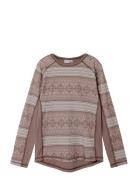 Nkfwillto Wool Ls Top Name It Pink