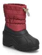 Pmwill Winter Boot Pom Pom Red
