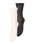 Crochia Cotta Sock 2 Pack Becksöndergaard Black