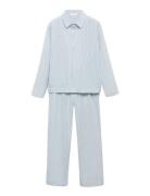 Long Pyjama Pack Mango Blue