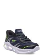 Boys Skechers Meteor-Lights Brisk-Beams Skechers Patterned