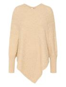 Kavinnie Poncho Kaffe Beige