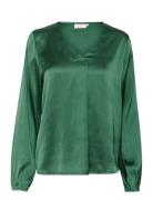 Kalana Blouse Kaffe Green