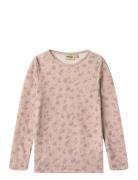 Wool T-Shirt L/S Alfie Wheat Pink