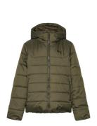 Ess Hooded Padded Jacket PUMA Khaki