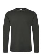 Basic O-Neck Tee L/S Lindbergh Grey