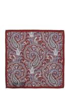 Pocket Square Amanda Christensen Burgundy