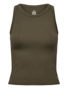 Motion High Neck Tank Under Armour Khaki
