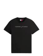 Tjm Reg Linear Logo Tee Ext Tommy Jeans Black