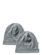 2 Wool Hat Emo Wheat Grey