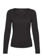 Tjw Reg Soft Rib Essential Ls Tommy Jeans Black