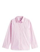 Ess Poplin New Easy Shirt Tommy Hilfiger Pink