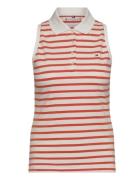 1985 Slim Ss Polo Tommy Hilfiger Orange