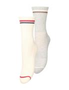 Sporty Cotta Sock 2 Pack Becksöndergaard Cream