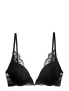 Anahi Light Padded Plunge Dorina Black