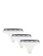 Triplet Thong Stripe HUGO White