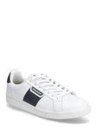 B721 Leather / Branded Fred Perry White