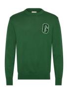 Small Graphic Badge C-Neck GANT Green