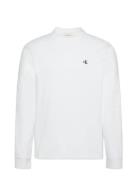 Ls Easy Monogram Tee Calvin Klein Jeans White