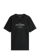 Hilfiger Stack Graphic Tee Tommy Hilfiger Black