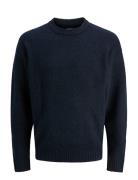 Jjesoho Ollie Knit Crew Neck Sn Jack & J S Navy