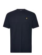 Football Jacquard T-Shirt Lyle & Scott Navy