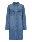 Onllisa L/S Dnm Dress Gua ONLY Blue