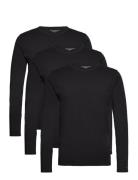 3P Ls Tee Tommy Hilfiger Black
