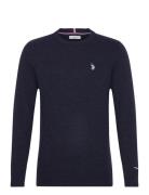 Ketil Reg Lw Uspa M Knit U.S. Polo Assn. Navy