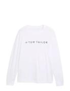 Printed Longsleeve Tom Tailor White