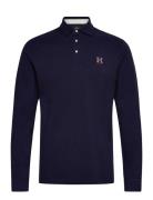Heritage H Polo Ls Hackett London Navy