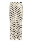 Onllydia Long Satin Skirt Wvn ONLY Cream