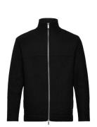 Slhnealy Ls Knit Full Zip Cardigan Selected Black