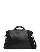 Th Premum Leather Duffle Tommy Hilfiger Black