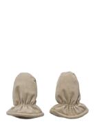 Puffer Baby Mittens Muffu Wheat Beige