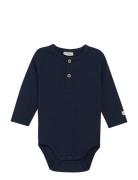 Body Ls Rib Fixoni Navy