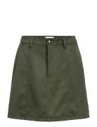 Objallie Hw Short Skirt 141 Object Khaki
