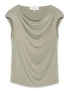Rwbiarritz Ss Waterfall T-Shirt Rosemunde Khaki